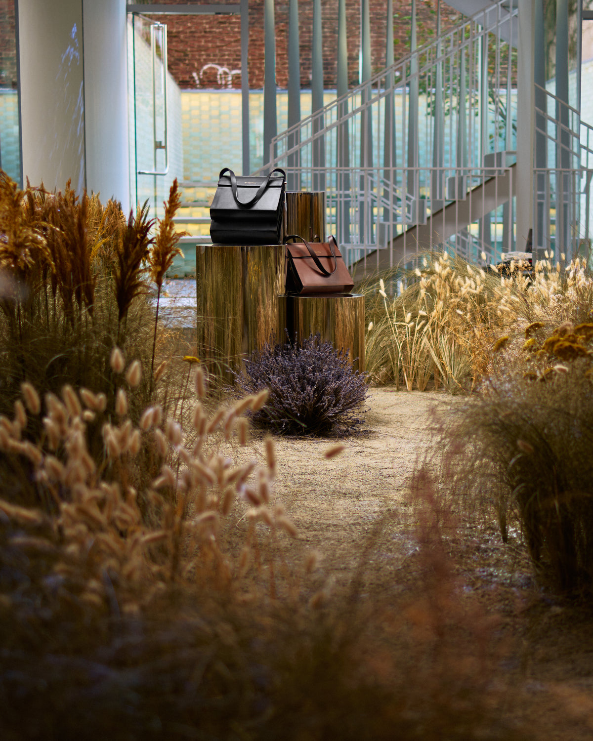 Candamill concept store installation featured in Wallpaper